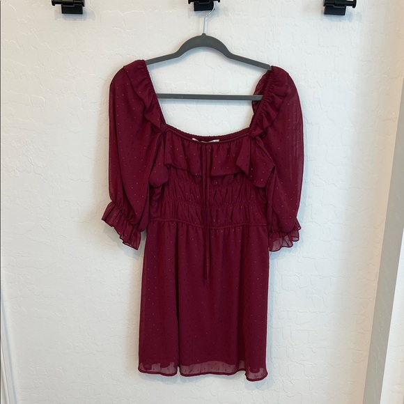 Row A Ruffle Dress - Picture 1 of 4